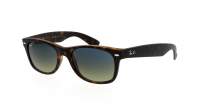 Ray-Ban New Wayfarer Tortoise RB2132 894/76 52-18 Small Polarized Gradient