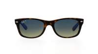 Ray-Ban New Wayfarer Tortoise RB2132 894/76 52-18 Small Polarized Gradient