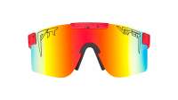 Pit Viper Originals THE HOT SHOT POLARIZED 149-36 Red wtih Black Splatter