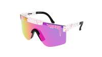 PIT VIPER Originals THE LA BRIGHTS POLARIZED 149-36 White with Pink Splatter