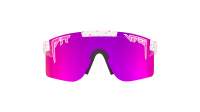 PIT VIPER Originals THE LA BRIGHTS POLARIZED 149-36 White with Pink Splatter