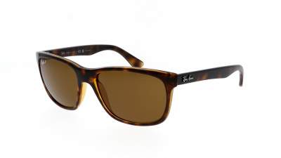 Sonnenbrille Ray-Ban Havana RB4181 710/83 57-16 Breit Polarisierte Gläser auf Lager