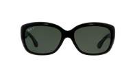 Ray-Ban Jackie Ohh Schwarz RB4101 601/58 58-18 Breit Polarisierte Gläser