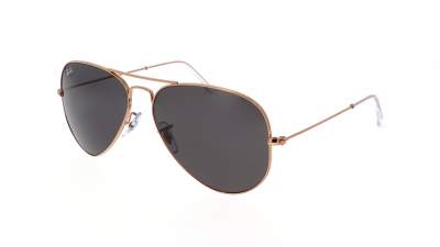 Lunettes de soleil Ray-Ban Aviator Large metal RB3025 9202/B1 58-14 Rose Gold en stock