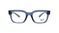 Ray-Ban Chad RX7217 RB7217 8266 52-22 Transparent dark blue