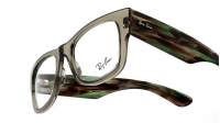 Ray-Ban Mega wayfarer RX0840V RB0840V 8297 51-21 Transparent Green