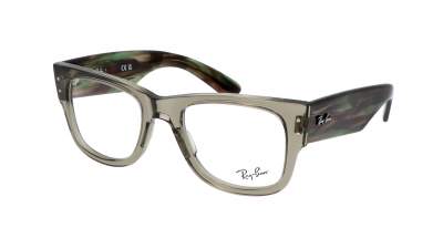 Lunettes de vue Ray-Ban Mega wayfarer RX0840V RB0840V 8297 51-21 Transparent Green en stock