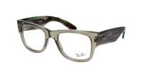 Ray-Ban Mega wayfarer RX0840V RB0840V 8297 51-21 Transparent Green