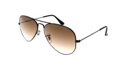 Lunettes de soleil Ray-Ban Aviator Large metal RB3025 002/51 58-14 Noir en stock