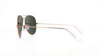 Ray-Ban Aviator Large metal RB3025 9202/31 58-14 Rose Gold