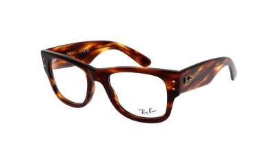 Lunettes de vue Ray-Ban Mega wayfarer RX0840V RB0840V 2144 51-21 Striped Havana en stock