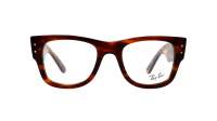 Ray-Ban Mega wayfarer RX0840V RB0840V 2144 51-21 Striped Havana