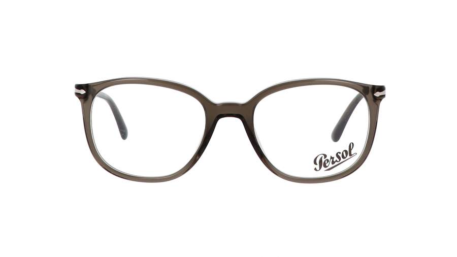 Eyeglasses Persol PO3317V 1103 51-19 Transparent Taupe Gray in stock