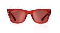 Ray-Ban Mega wayfarer RB0840S 66372K 51-21 Transparent Pink