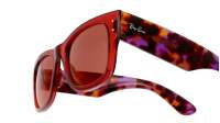 Ray-Ban Mega wayfarer RB0840S 66372K 51-21 Transparent Pink