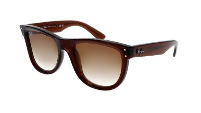 Sunglasses Ray-Ban Wayfarer Reverse RBR0502S 6709/CB 53-20 Transparent Brown in stock