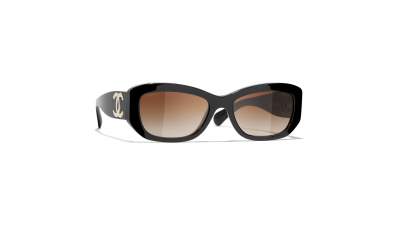 Sunglasses CHANEL CH5493 C622S5 55-18 Black in stock