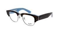 Ray-Ban Mega clubmaster RX0316V RB0316V 5883 50-21 Havana on blue on Gunmetal