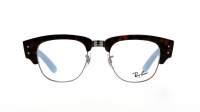 Ray-Ban Mega clubmaster RX0316V RB0316V 5883 50-21 Havana on blue on Gunmetal