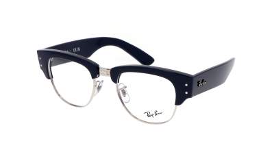 Eyeglasses Ray-Ban Mega clubmaster RX0316V RB0316V 8231 50-21 Blue on silver in stock