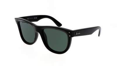 Sonnenbrille Ray-Ban Wayfarer Reverse RBR0502S 6677/VR 53-20 Schwarz auf Lager