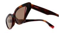 FENDI Way FE40009I 53E 52-16 Écaille