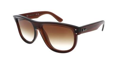 Sunglasses Ray-Ban Boyfriend Reverse RBR0501S 6709/CB 56-18 Transparent Brown in stock