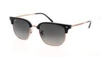 Ray-Ban New clubmaster RB4416 6720/71 51-20 Dark grey on rose gold