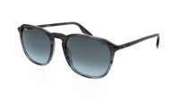 Ray-Ban RB2203 1391/GK 55-20 Striped Gray Gradient Blue