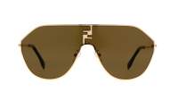 FENDI Ff match FE40080U 30E 65-9 Gold