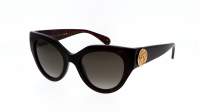 Gucci Gucci logo GG1408S 003 52-21 Havana Brown