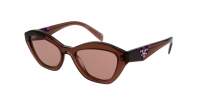 Prada PR A02S 17O60B 52-19 Brown transparent