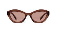 Prada PR A02S 17O60B 52-19 Brown transparent