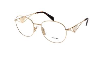 Lunettes de vue Prada PR A50V ZVN1O1 54-19 Pale Gold en stock