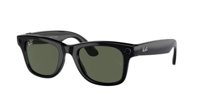 Lunettes de soleil Ray-Ban Meta wayfarer RW4006 601/71 50-22 Noir en stock