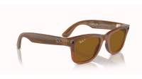 Ray-Ban Meta wayfarer RW4006 670683 50-22 Braun