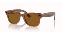 Ray-Ban Meta wayfarer RW4006 670683 50-22 Braun