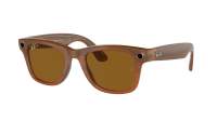 Ray-Ban Meta wayfarer RW4006 670683 50-22 Braun