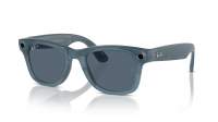 Ray-Ban Meta wayfarer RW4006 67552V 50-22 Dusty Blue