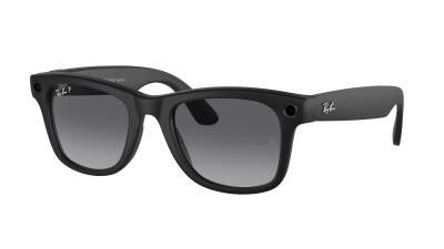 Sonnenbrille Ray-Ban Meta wayfarer RW4008 601ST3 53-22 Schwarz auf Lager