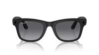 Ray-Ban Meta wayfarer RW4008 601ST3 53-22 Black