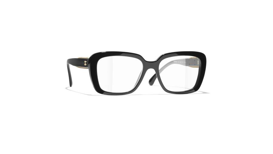 Lunettes de vue CHANEL CH3461 C622 53-17 Noir en stock