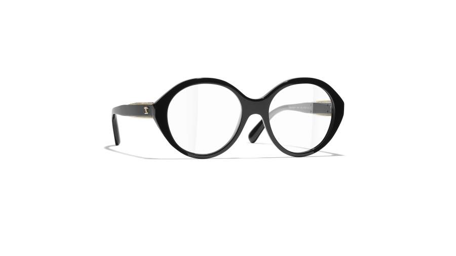 Lunettes de vue CHANEL CH3459 C622 49-20 Noir en stock