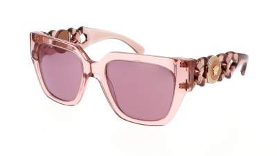 Sunglasses Versace Medusa chain VE4409 5339/AK 53-19 Pink in stock