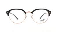 Ray-Ban RX7229 RB7229 8322 53-20 Dark grey on rose gold