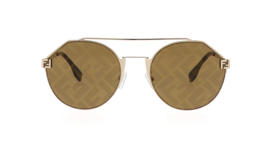 Lunettes de soleil FENDI Sky FE40060U 10G 55-21 Or en stock