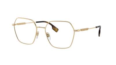 Lunettes de vue Burberry BE1381 1109 56-18 Light Gold en stock