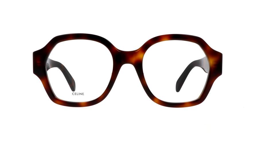 Lunettes de vue CELINE Triomphe CL50134I 053 52-20 Havana en stock