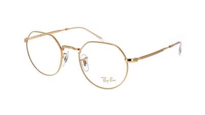 Lunettes de vue Ray-Ban Jack RX6465 RB6465 3086 51-20 Or en stock