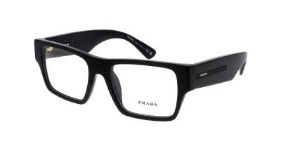 Brille Prada PR A08V 12P-1O1 52-18 Schwarz auf Lager